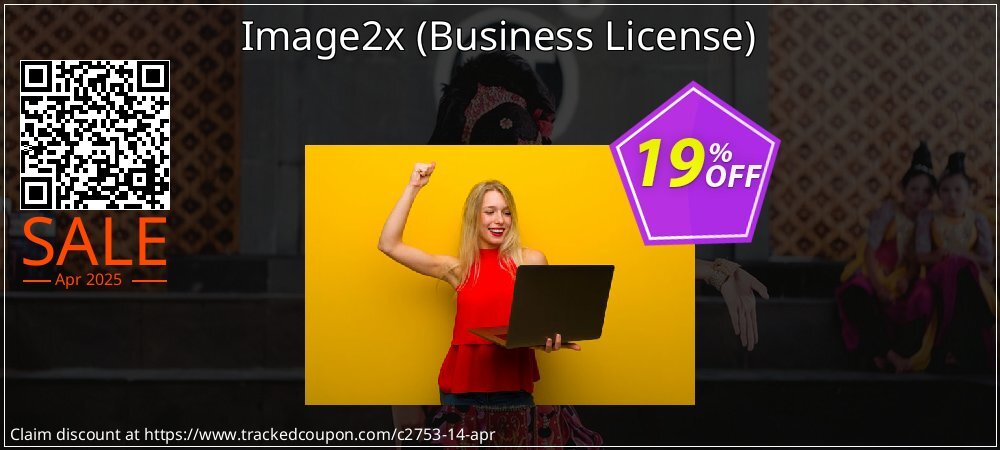 Image2x - Business License  coupon on April Fools' Day offering sales