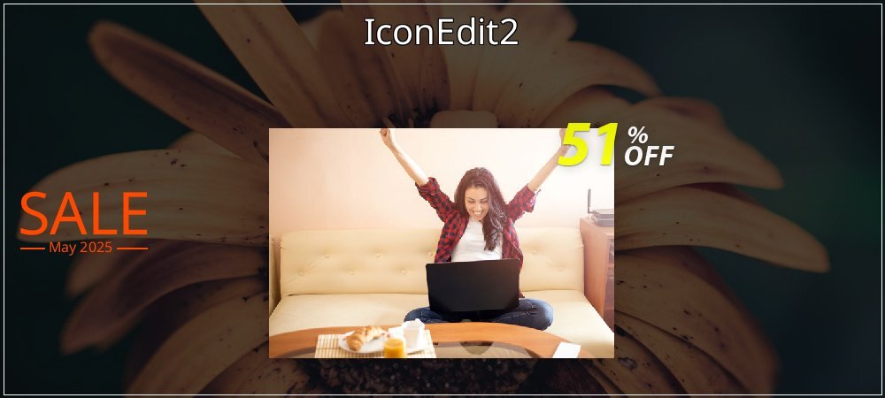 IconEdit2 coupon on April Fools' Day discount