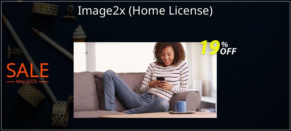 Image2x - Home License  coupon on Virtual Vacation Day discount