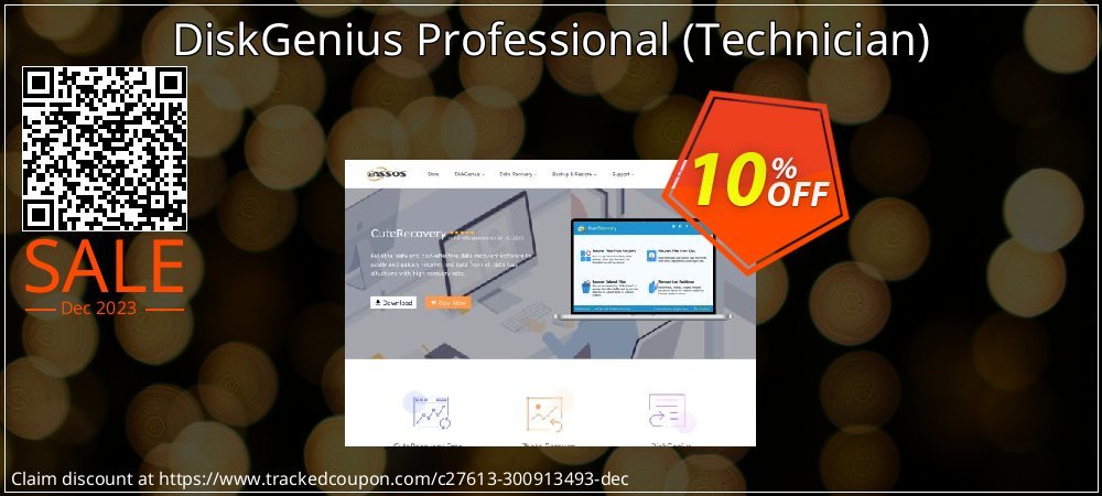 DiskGenius Professional - Technician  coupon on National Pizza Party Day sales