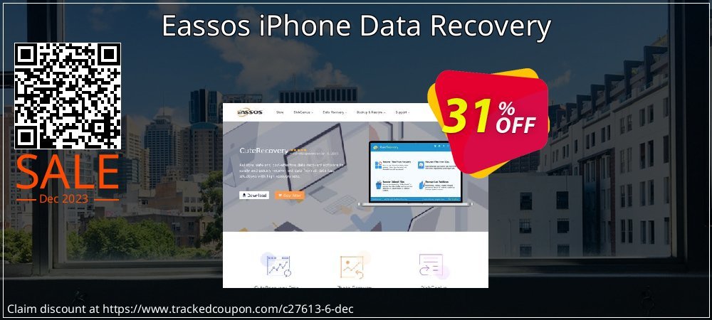 Eassos iPhone Data Recovery coupon on World Party Day sales