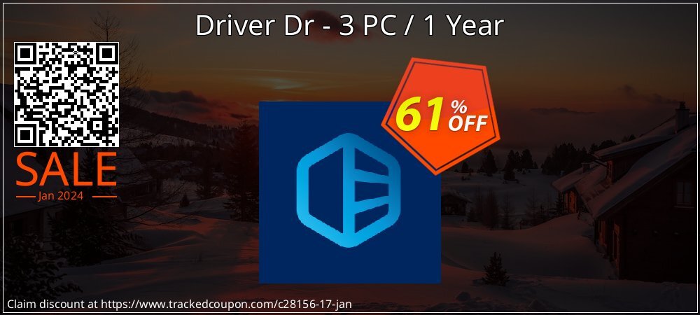 Driver Dr - 3 PC / 1 Year coupon on Back to School deals