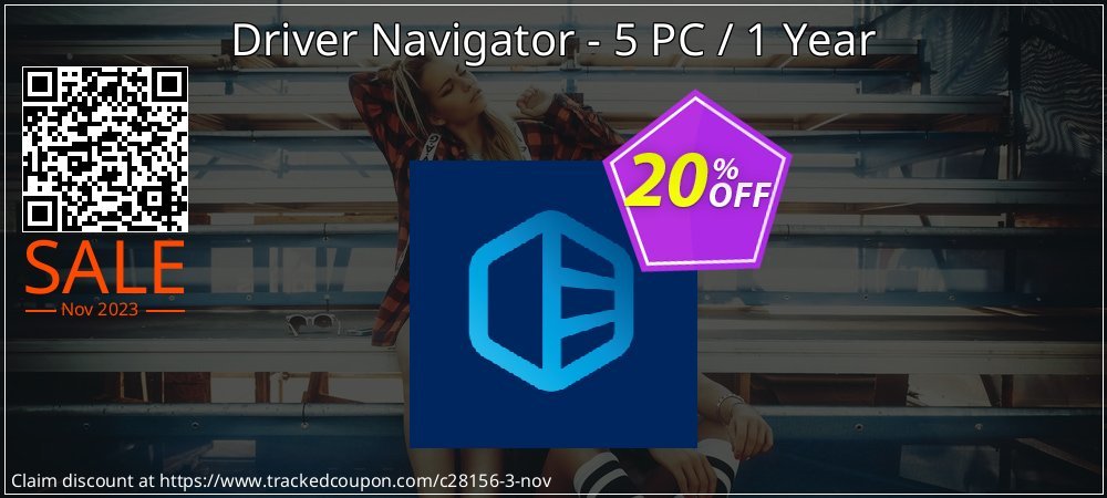Driver Navigator - 5 PC / 1 Year coupon on Back to School offering sales
