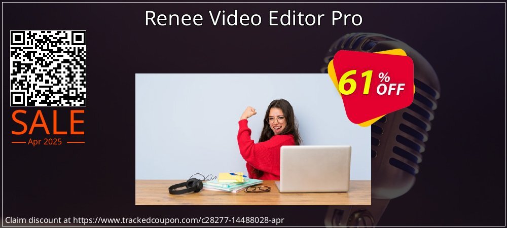 Renee Video Editor Pro coupon on Virtual Vacation Day promotions