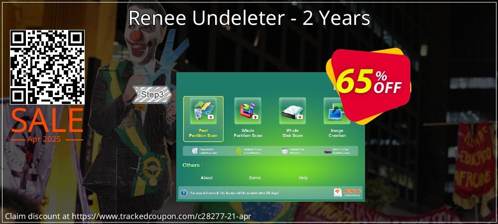 Renee Undeleter - 2 Years coupon on National Loyalty Day offering sales
