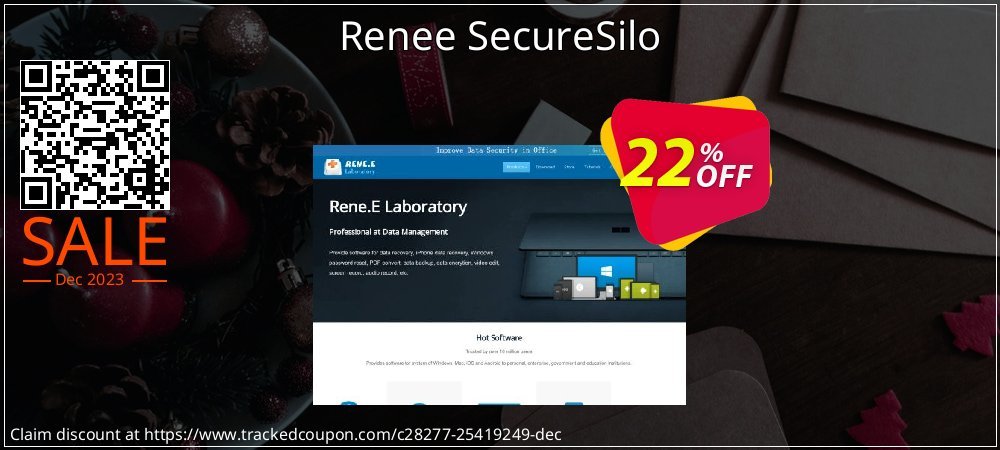 Renee SecureSilo coupon on Tell a Lie Day deals
