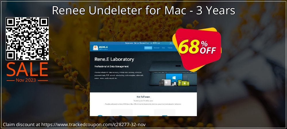 Renee Undeleter for Mac - 3 Years coupon on April Fools' Day super sale