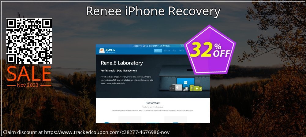Renee iPhone Recovery coupon on World Party Day offer