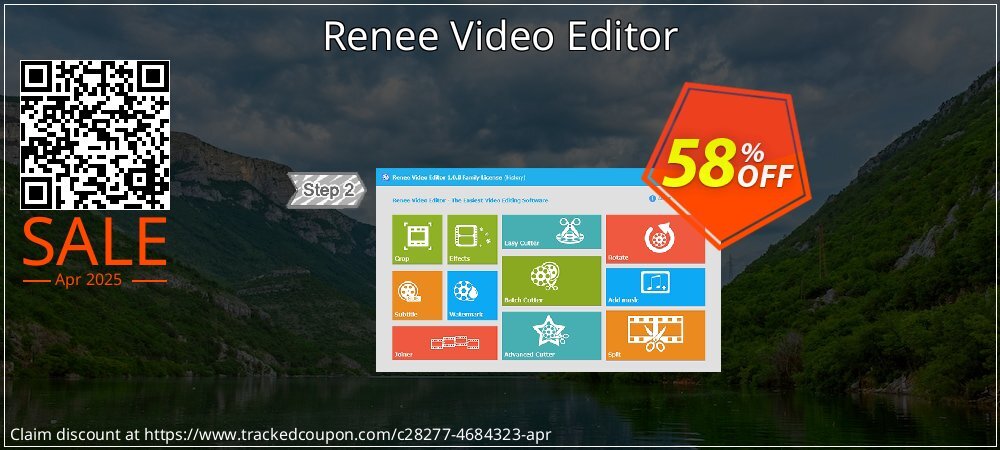 Renee Video Editor coupon on Easter Day offering discount