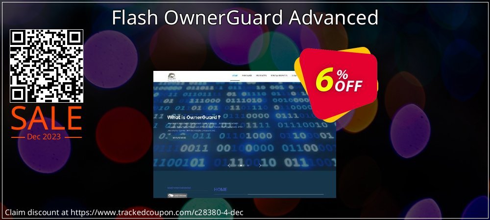 Flash OwnerGuard Advanced coupon on Tell a Lie Day sales