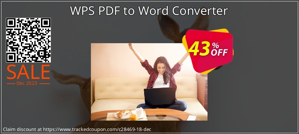 WPS PDF to Word Converter coupon on National Pizza Party Day offering sales