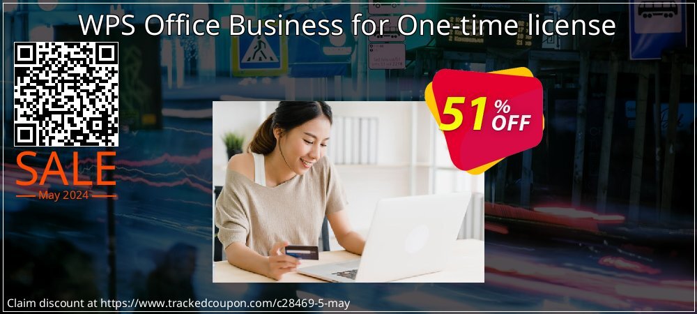 WPS Office Business for One-time license coupon on National Walking Day sales