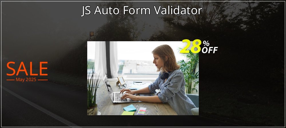 JS Auto Form Validator coupon on April Fools Day discounts