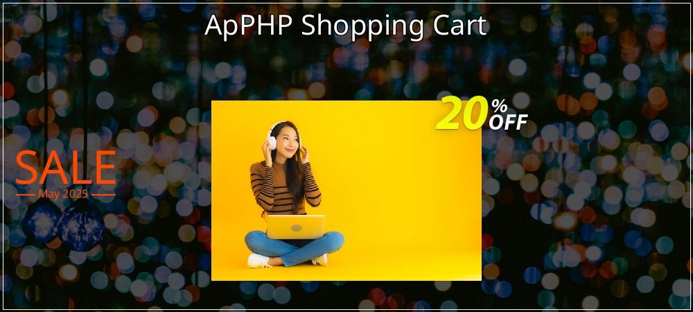 ApPHP Shopping Cart coupon on Mother Day discount