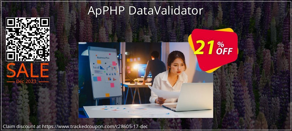 ApPHP DataValidator coupon on Working Day offering sales