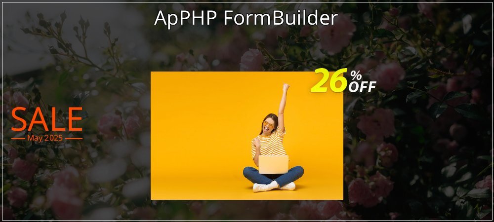 ApPHP FormBuilder coupon on Easter Day offering sales