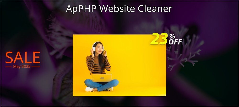 ApPHP Website Cleaner coupon on April Fools' Day deals