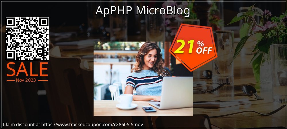 ApPHP MicroBlog coupon on World Backup Day sales