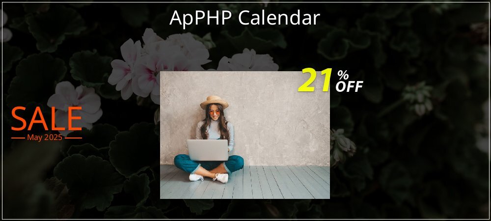 ApPHP Calendar coupon on Working Day offering discount