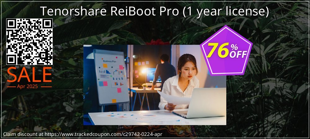 Tenorshare ReiBoot Pro - 1 year license  coupon on World Password Day promotions