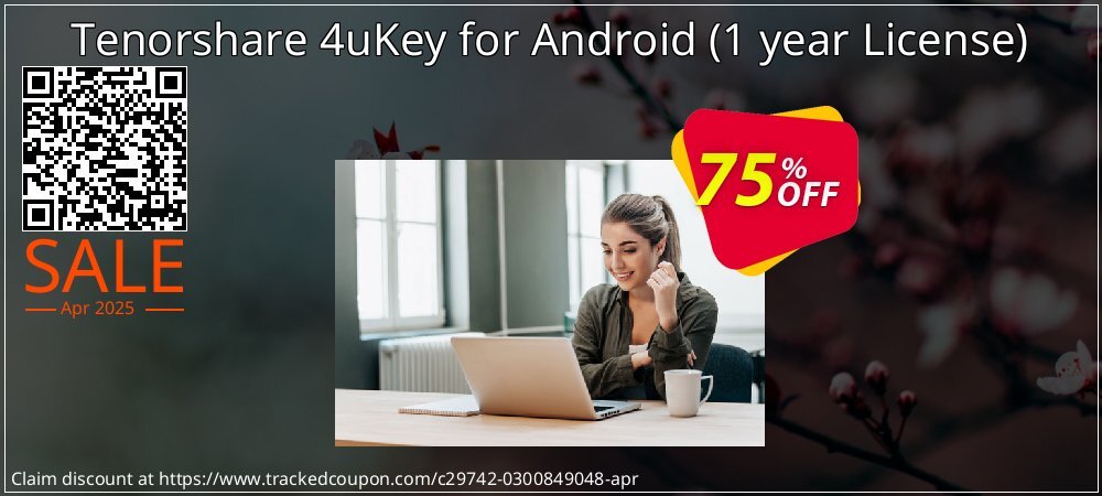 Tenorshare 4uKey for Android - 1 year License  coupon on Easter Day promotions