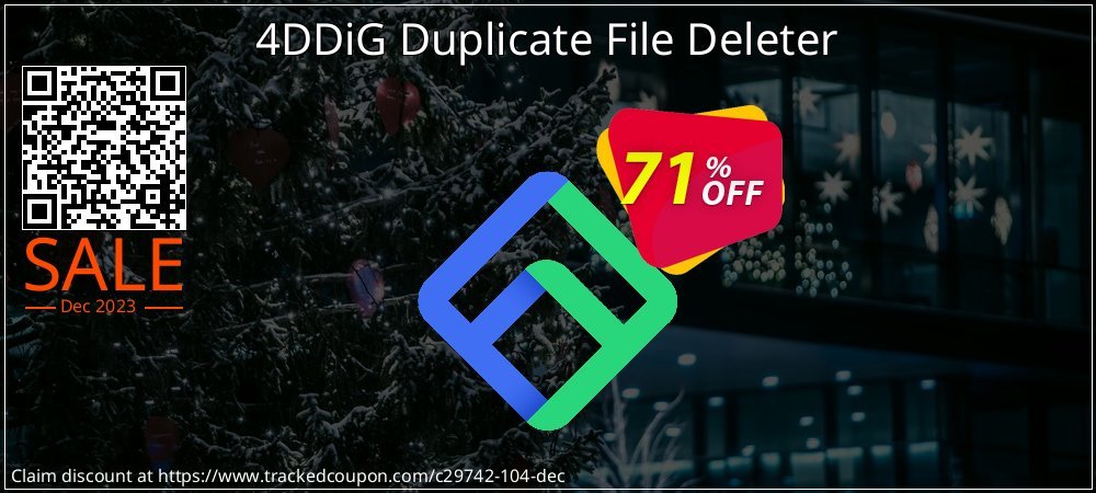 4DDiG Duplicate File Deleter coupon on Social Media Day super sale