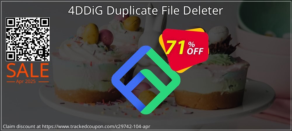 4DDiG Duplicate File Deleter coupon on April Fools' Day discount