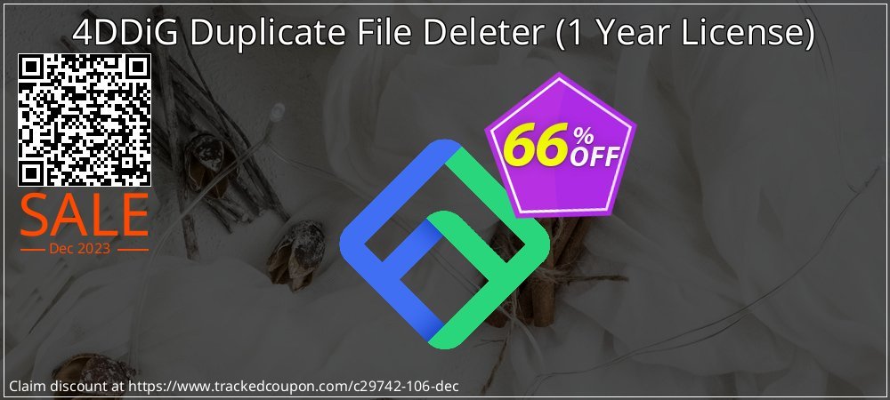 4DDiG Duplicate File Deleter - 1 Year License  coupon on 	National Kissing Day promotions