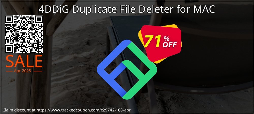 4DDiG Duplicate File Deleter for MAC coupon on Virtual Vacation Day discounts