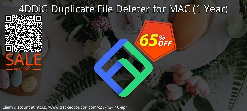 4DDiG Duplicate File Deleter for MAC - 1 Year  coupon on Mother Day offer