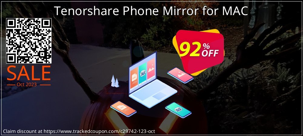 Tenorshare Phone Mirror for MAC coupon on Constitution Memorial Day super sale