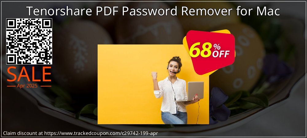 Tenorshare PDF Password Remover for Mac coupon on National Smile Day deals