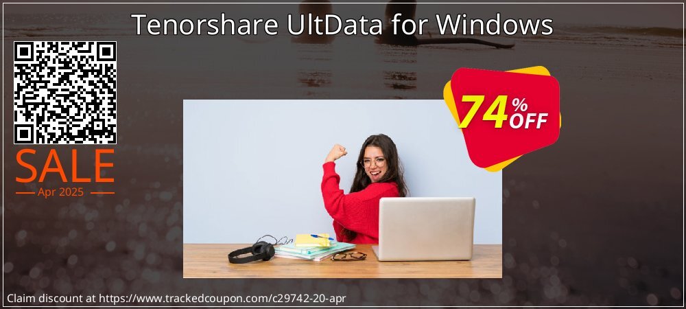 Tenorshare UltData for Windows coupon on National Walking Day deals