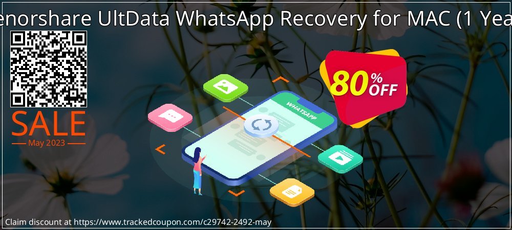 Tenorshare UltData WhatsApp Recovery for MAC - 1 Year  coupon on World Oceans Day sales