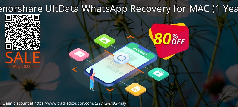 Tenorshare UltData WhatsApp Recovery for MAC - 1 Year  coupon on Working Day promotions