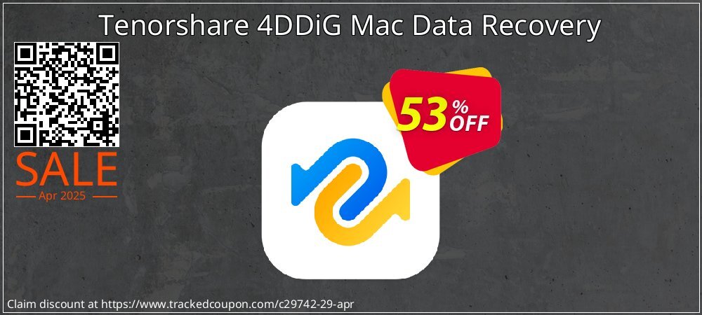 Tenorshare 4DDiG Mac Data Recovery coupon on April Fools' Day sales