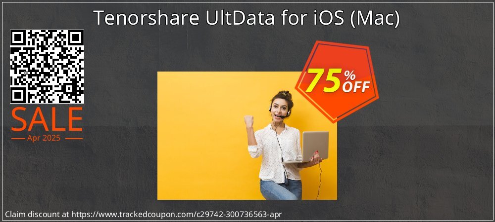 Tenorshare UltData for iOS - Mac  coupon on Easter Day offering sales