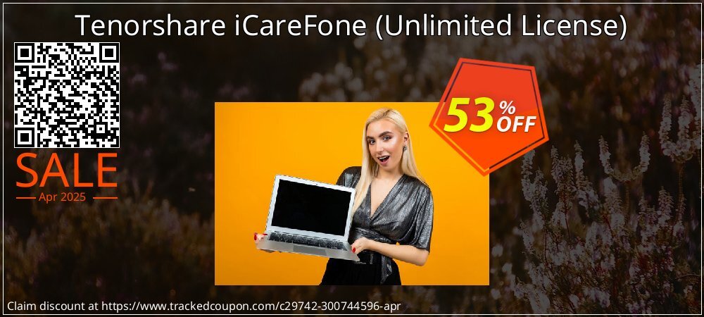 Tenorshare iCareFone - Unlimited License  coupon on World Whisky Day offer