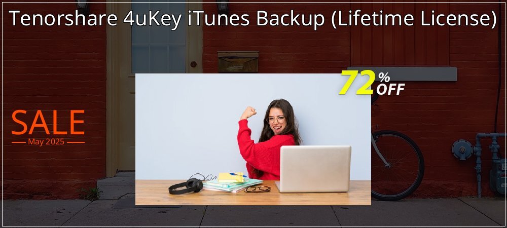 Tenorshare 4uKey iTunes Backup - Lifetime License  coupon on Camera Day offer