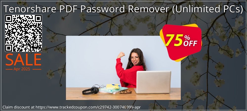Tenorshare PDF Password Remover - Unlimited PCs  coupon on World Password Day offer