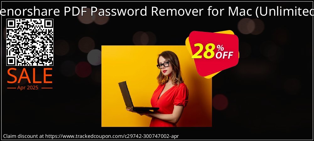 Tenorshare PDF Password Remover for Mac - Unlimited  coupon on Working Day offering sales