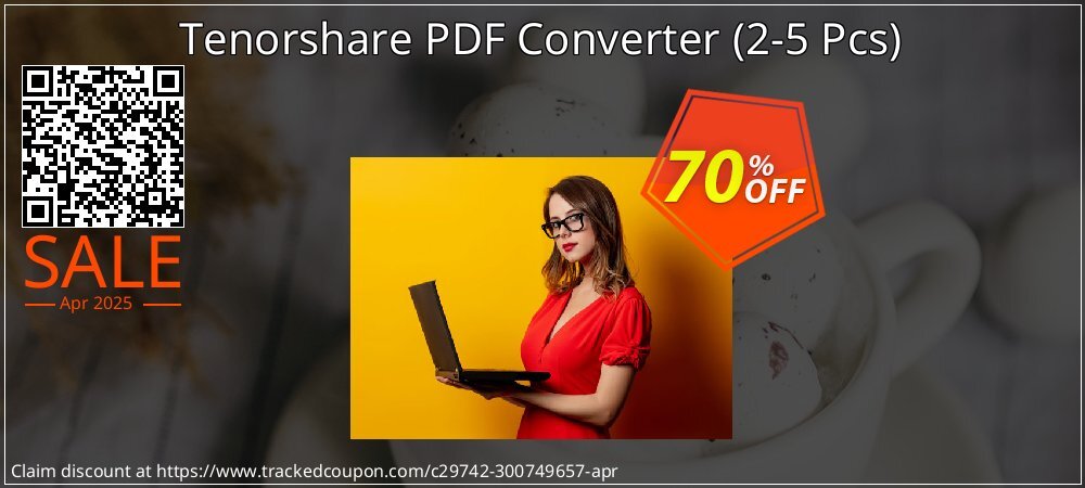 Tenorshare PDF Converter - 2-5 Pcs  coupon on April Fools' Day offering discount