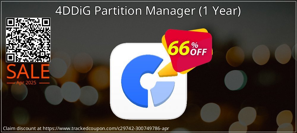 4DDiG Partition Manager - 1 Year  coupon on National Loyalty Day promotions