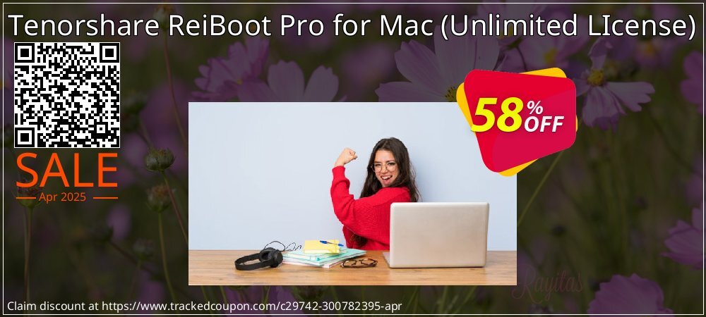 Tenorshare ReiBoot Pro for Mac - Unlimited LIcense  coupon on National Walking Day sales