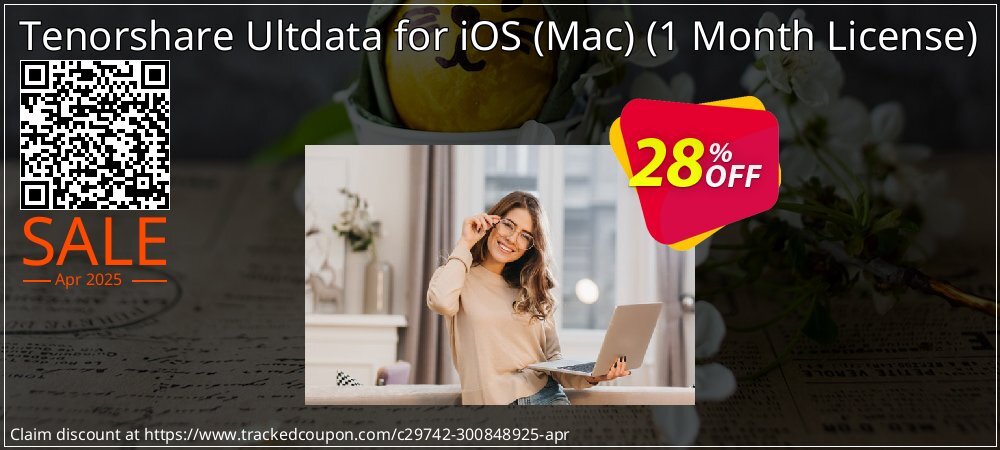 Tenorshare Ultdata for iOS - Mac - 1 Month License  coupon on National Walking Day offer