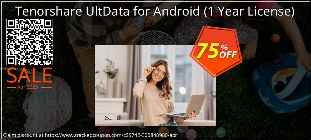 Tenorshare UltData for Android - 1 Year License  coupon on Mother Day offering discount