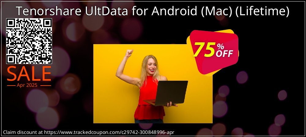 Tenorshare UltData for Android - Mac - Lifetime  coupon on World Whisky Day offer