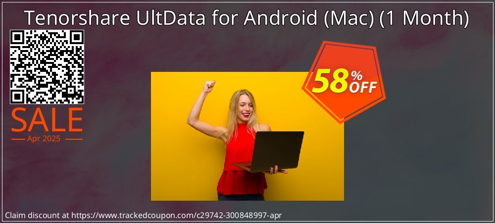 Tenorshare UltData for Android - Mac - 1 Month  coupon on April Fools' Day offer