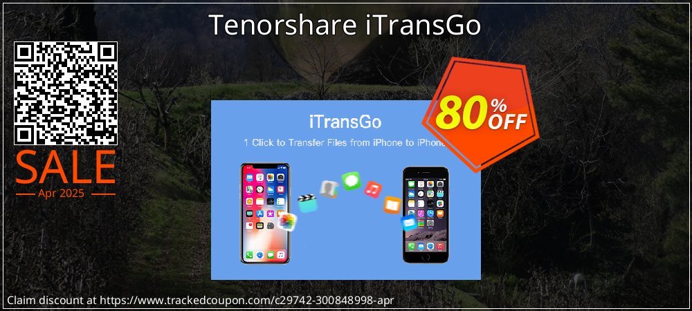 Tenorshare iTransGo coupon on Easter Day discount