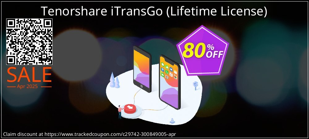 Tenorshare iTransGo - Lifetime License  coupon on National Walking Day deals